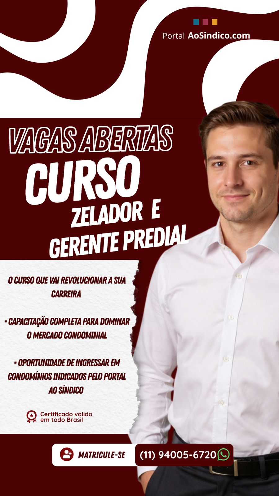 Curso de Zelador e Gerente Predial